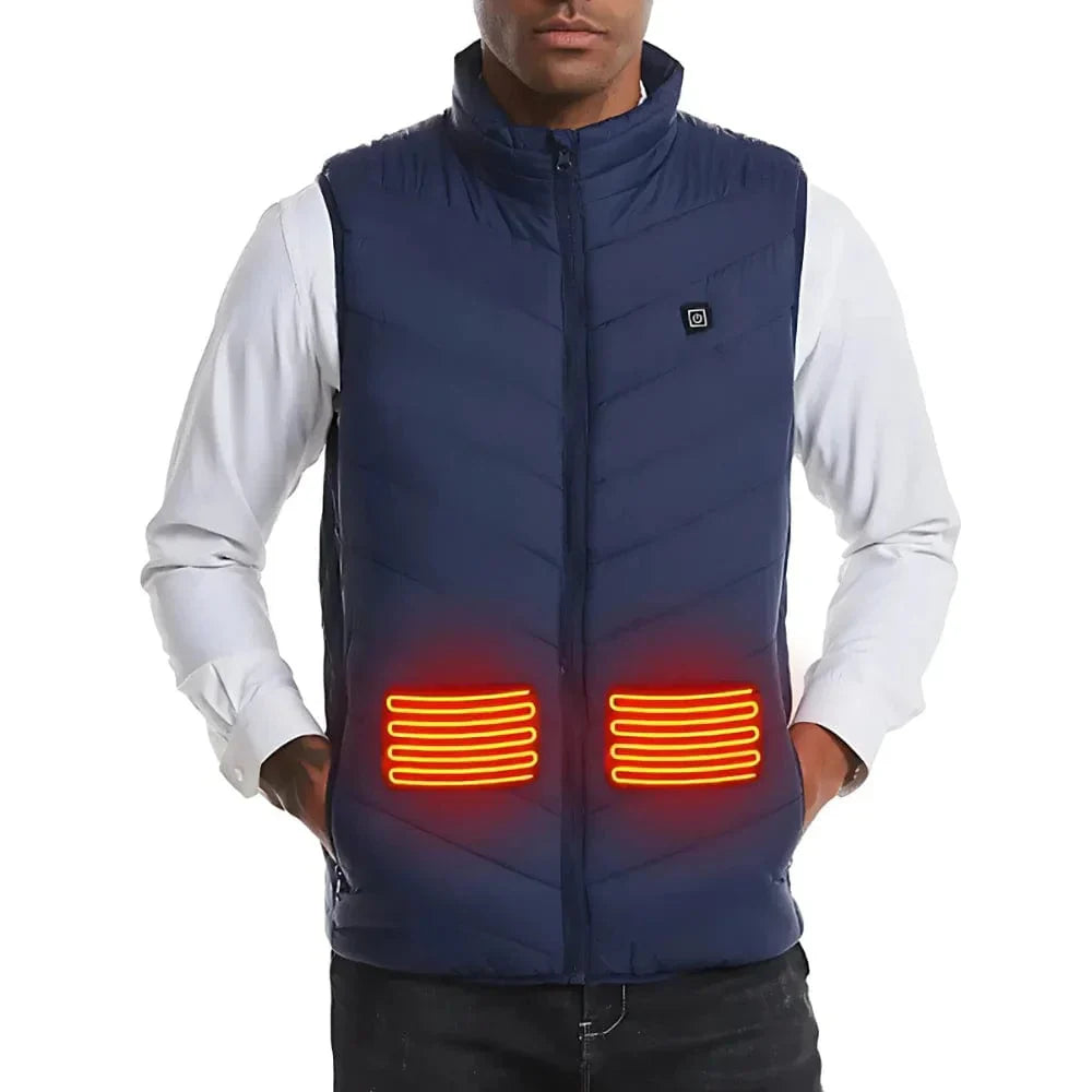 Gilet réchauffant unisexe