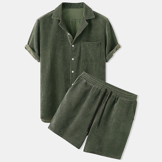 Ensemble d'été - chemise à manches courtes et short