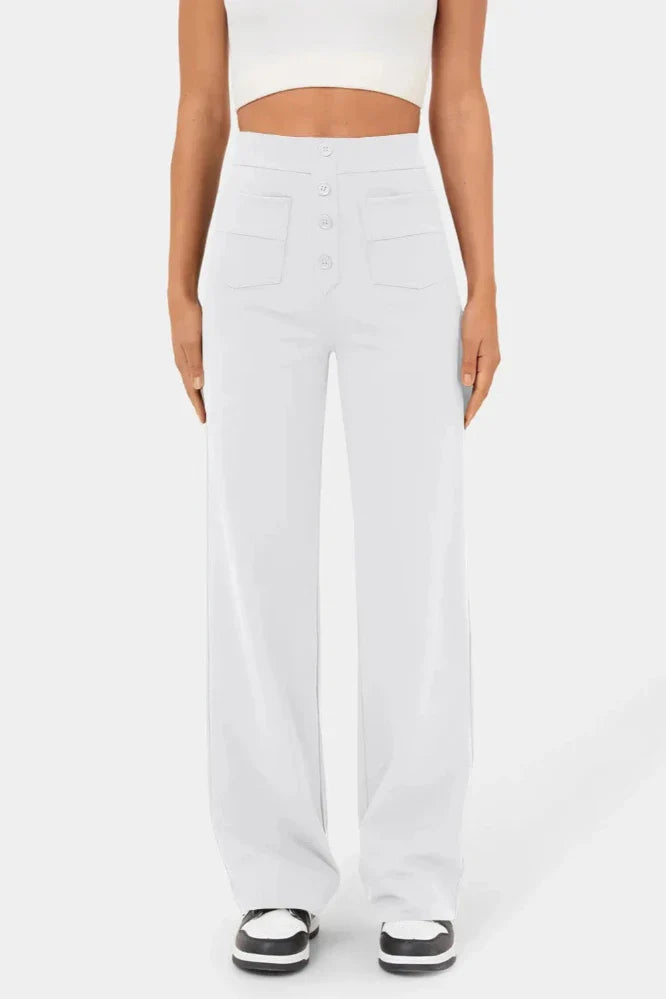 Pantalon Multi-Poches Élastique