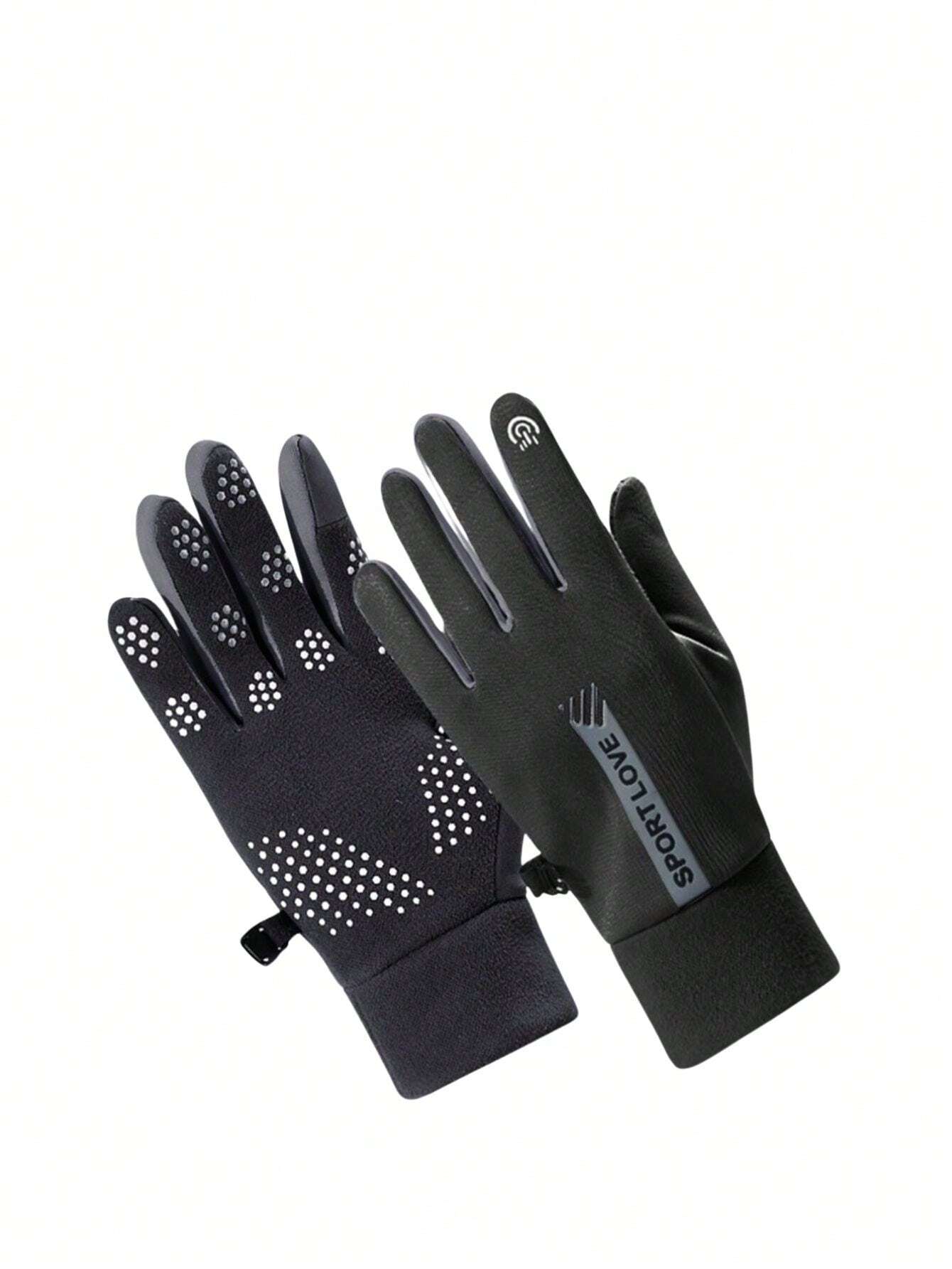 Gants Étanches Pour Écran Tactile & Antidérapants & Résistants Au Froid (Pour L'Homme Et La Femme)