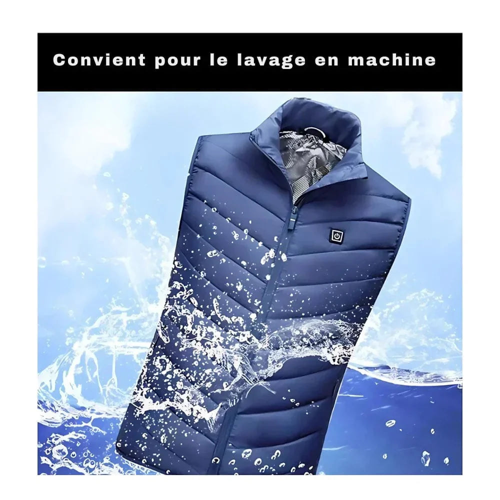 Gilet réchauffant unisexe