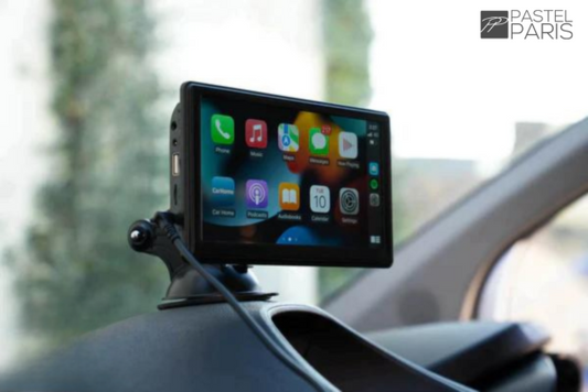 Pastel Paris CarPlay - Apple et Android Carplay pour toutes les voitures !