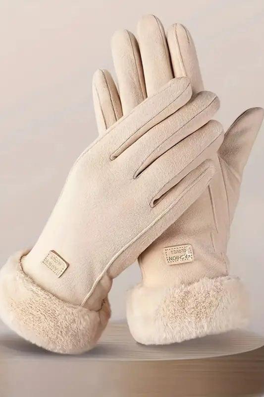 Gants Tactiles Doublés en Polaire – Alliez Confort et Protection Cet Hiver