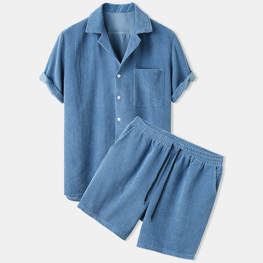 Ensemble d'été - chemise à manches courtes et short