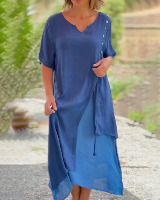 Robe asymétrique Mia jusqu'à 4XL